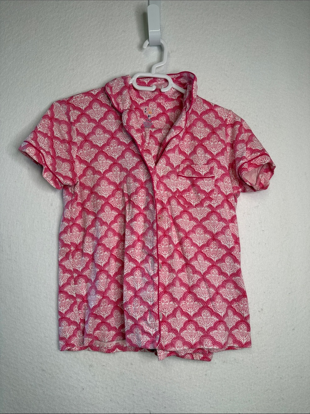 Roller Rabbit Exclusive Jemina Pink Pajama Set | Top and Bottoms